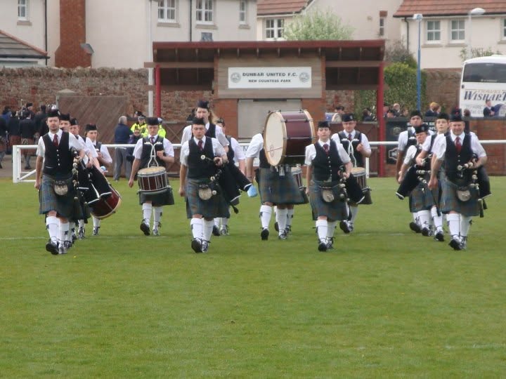 First Stockbridge Grade 4 Pipe Band contest at Dunbar